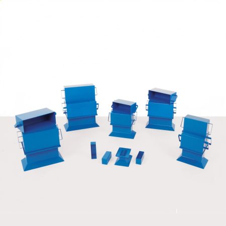 Riffle Box Sample Splitter various models displayed