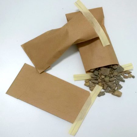 72 x 145 mm Kraft Geochemical Sample Bag - wet strength envelopes for soil and sediment samples