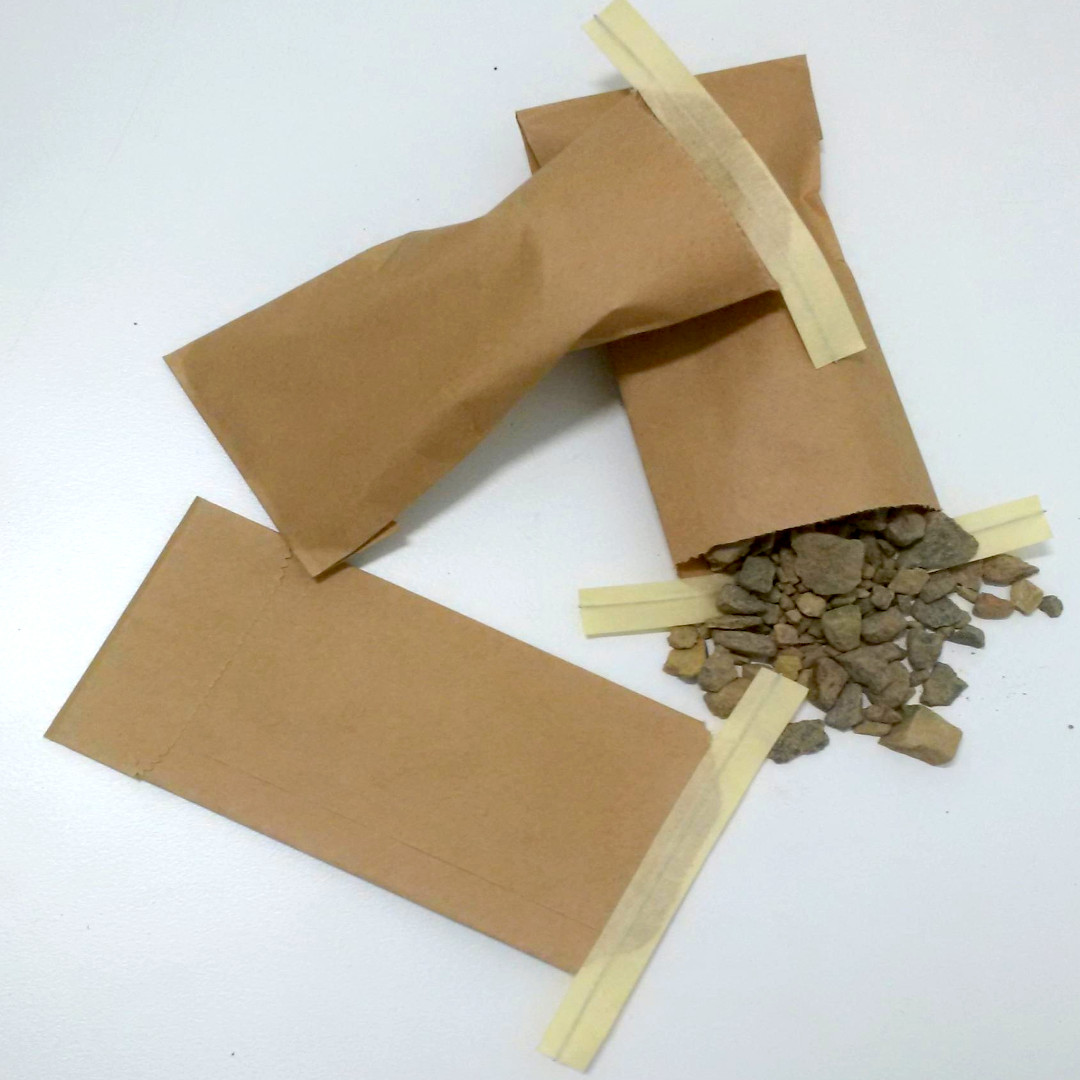 72 x 145 mm Kraft Geochemical Sample Bag