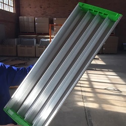Efficient Assembly of core trays on site with a snap lock design.