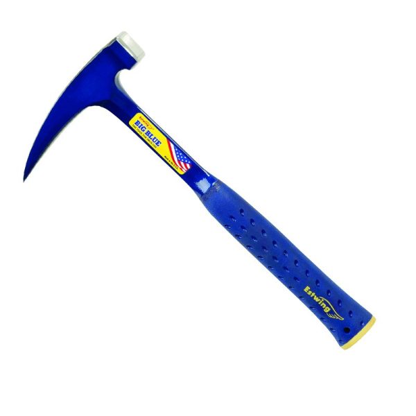 Eswing E6/22BLC 'Big Blue' geological hammer with chisel edge and wide strike face.