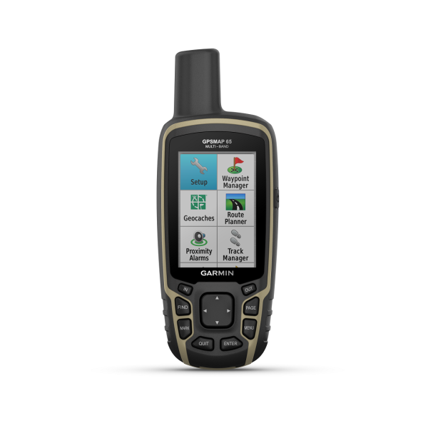 Garmin GPSMAP65 front view