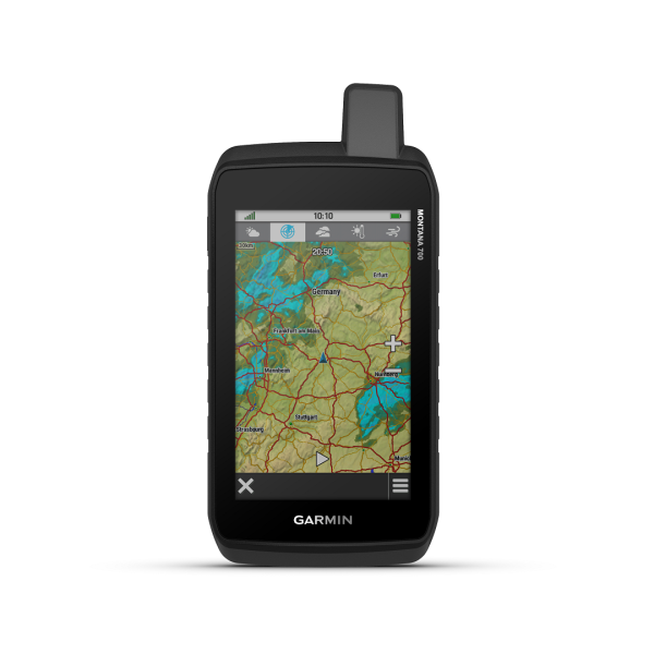 Garmin Montana 700 Series GPS Navigator Front View