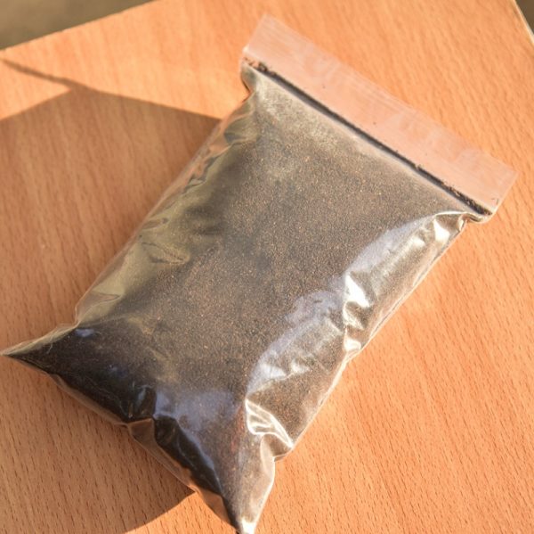 Grip seal bag - closed on field bench