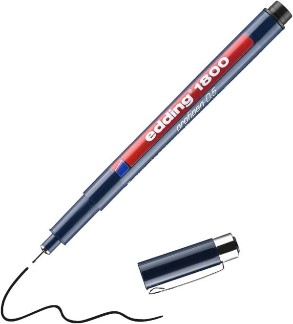 Edding Mapping Pen Stroke Example