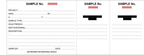Double Counter Foil Ticket Book Layout