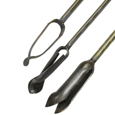 Soil sampling auger select rang of heads to suit different soil compositions and types.