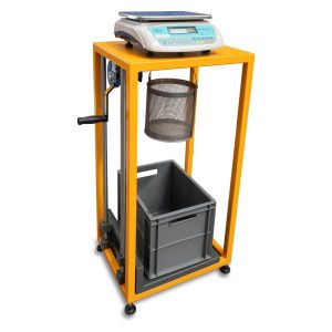 Specific Gravity Density Station full set up to weight the samples.